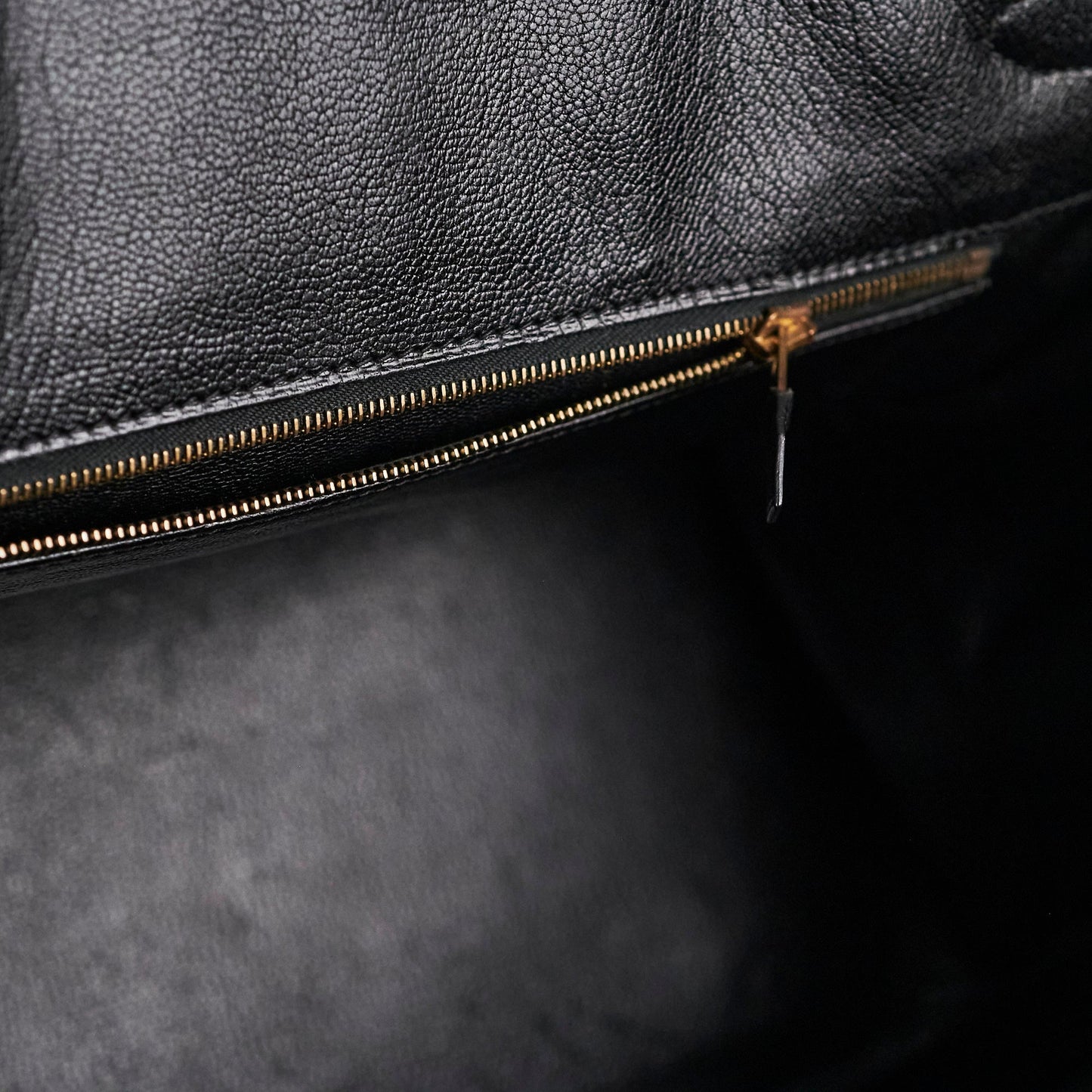Hermes Birkin 35 Ardennes Black GHW - C Square Stamp