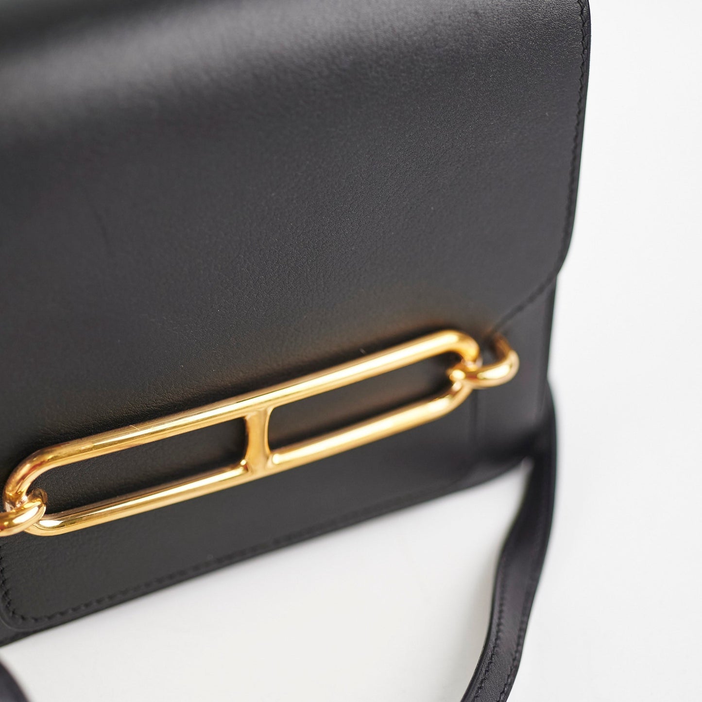 Hermes Mini Sac Rouli Evergrain Black 2018