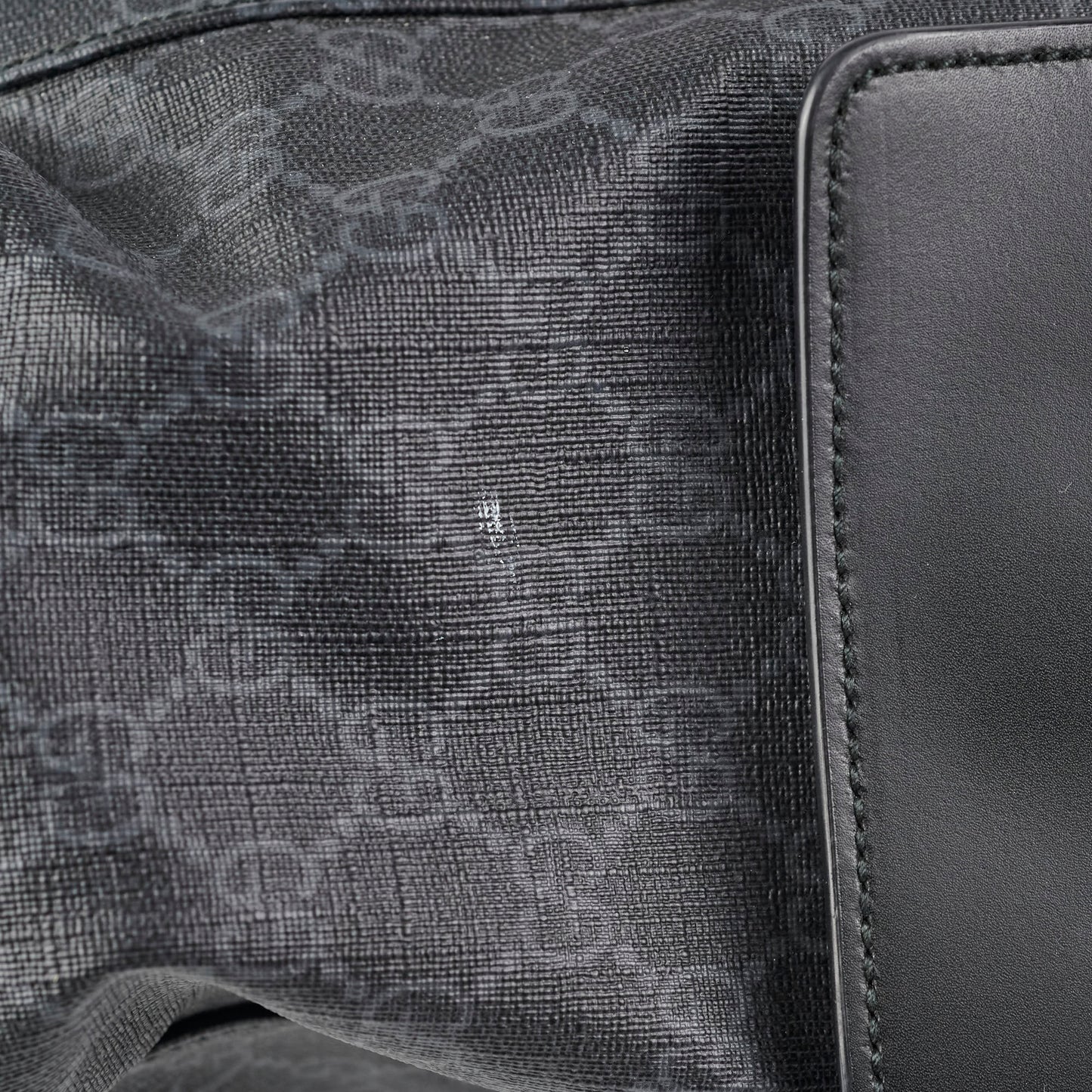 Gucci Monogram Black Men's Backpack