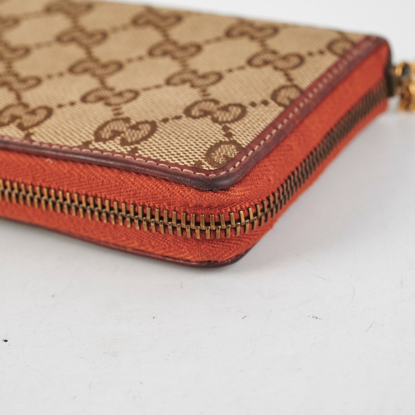 Gucci Monogram Canvas Long Wallet
