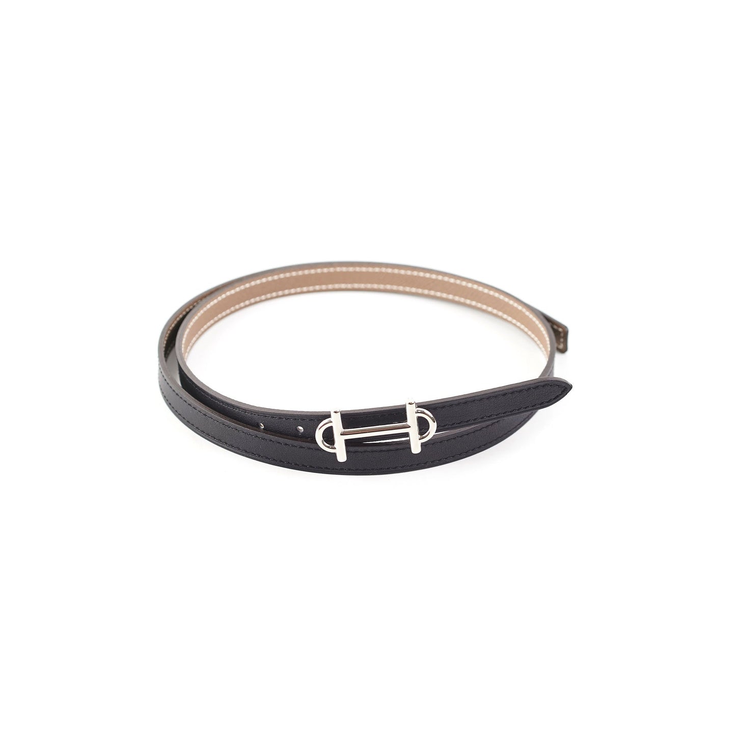 Hermes Gamma Reversible Belt Buckle Size 75