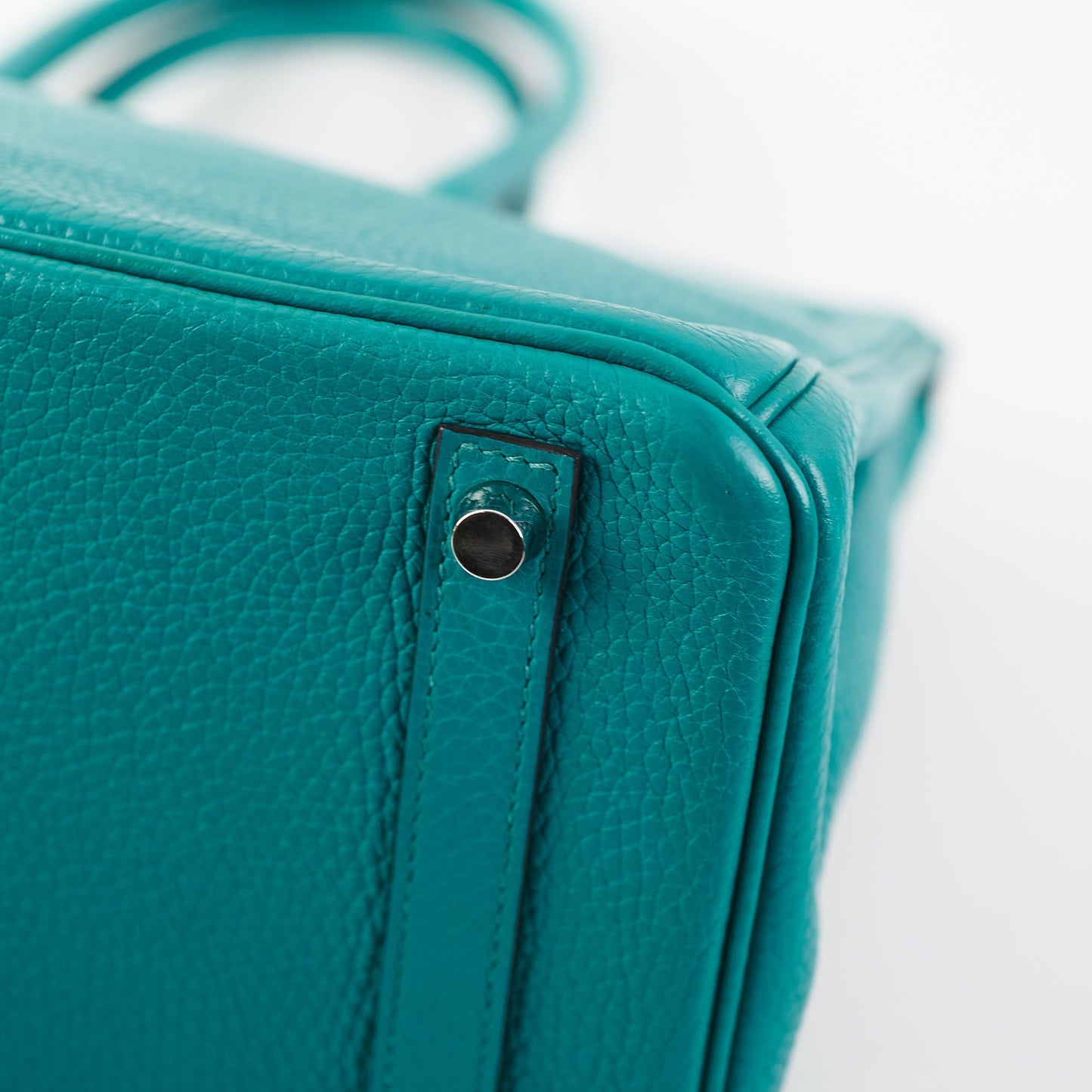 Hermes Birkin 30 Vert Verone Togo Stamp X (2016)