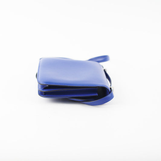 ITEM 29 - Hermes 18 Mini Constance Electric Blue A Stamp