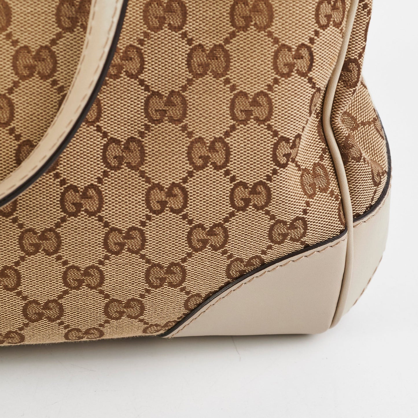 Gucci Monogram Vintage Shoulder Tote