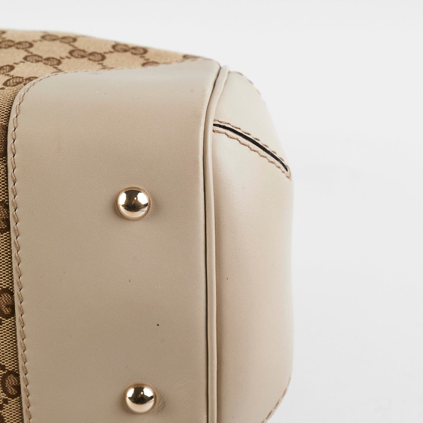 Gucci Monogram Vintage Shoulder Tote