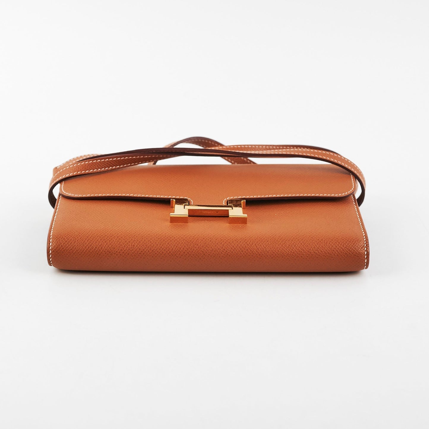 Hermes Constance To Go Epsom Gold Z Stamp