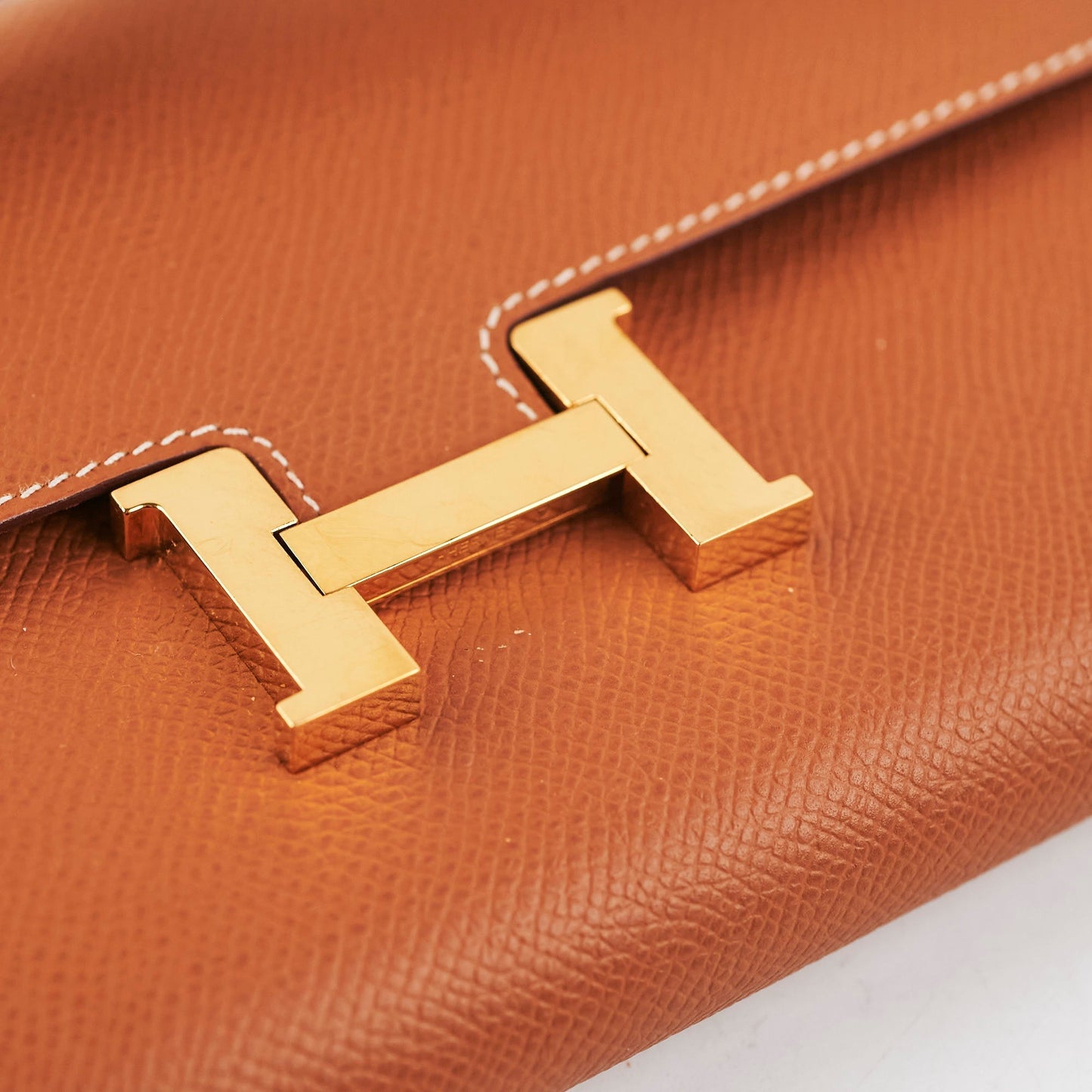 Hermes Constance To Go Epsom Gold Z Stamp