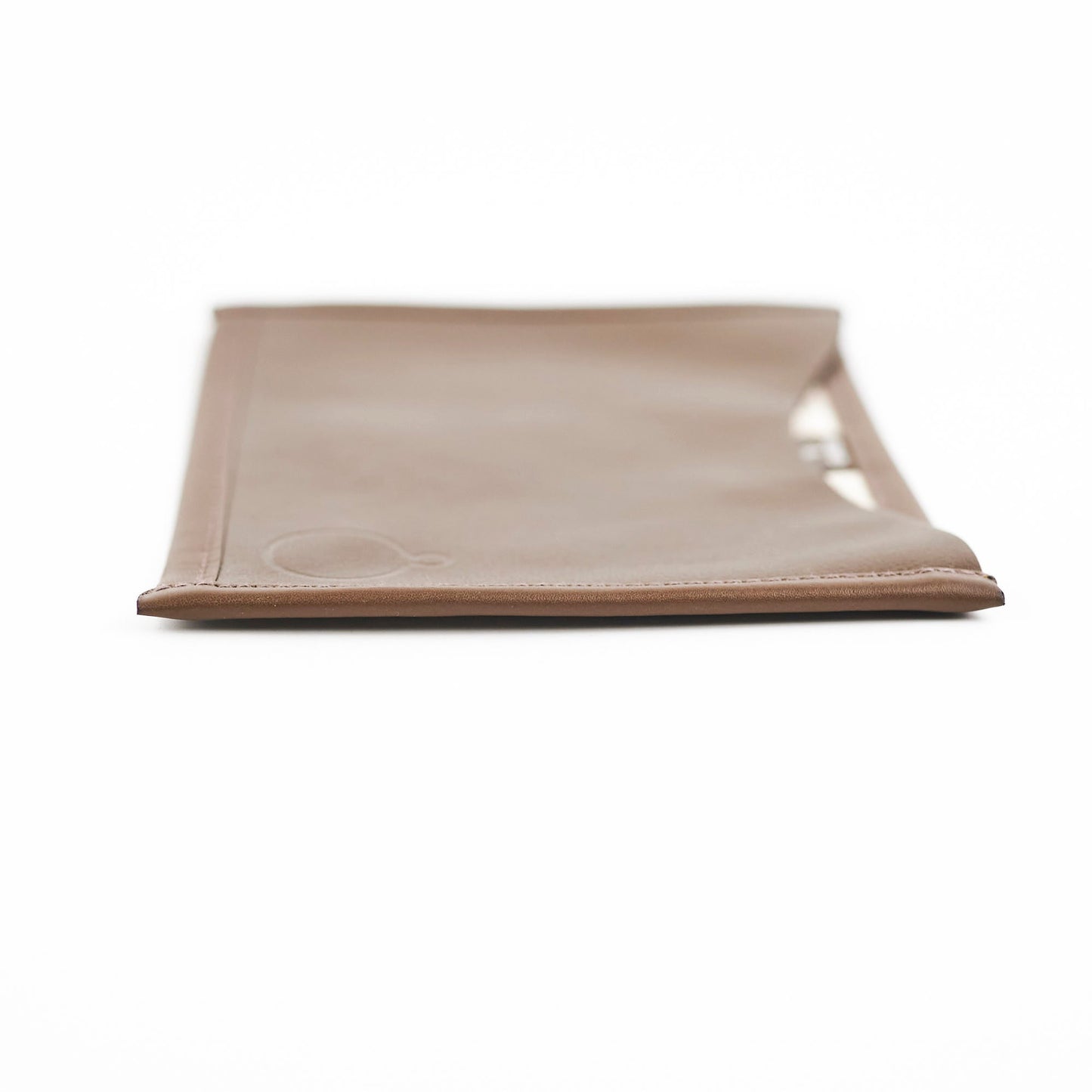 Hermes Petit H Flat Pouch Dark Brown