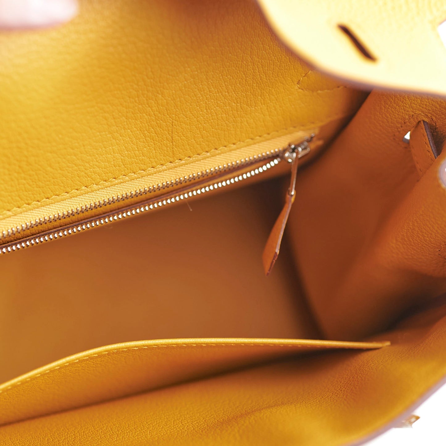 Hermes Birkin 25 Togo Jaune Ambre - B Stamp