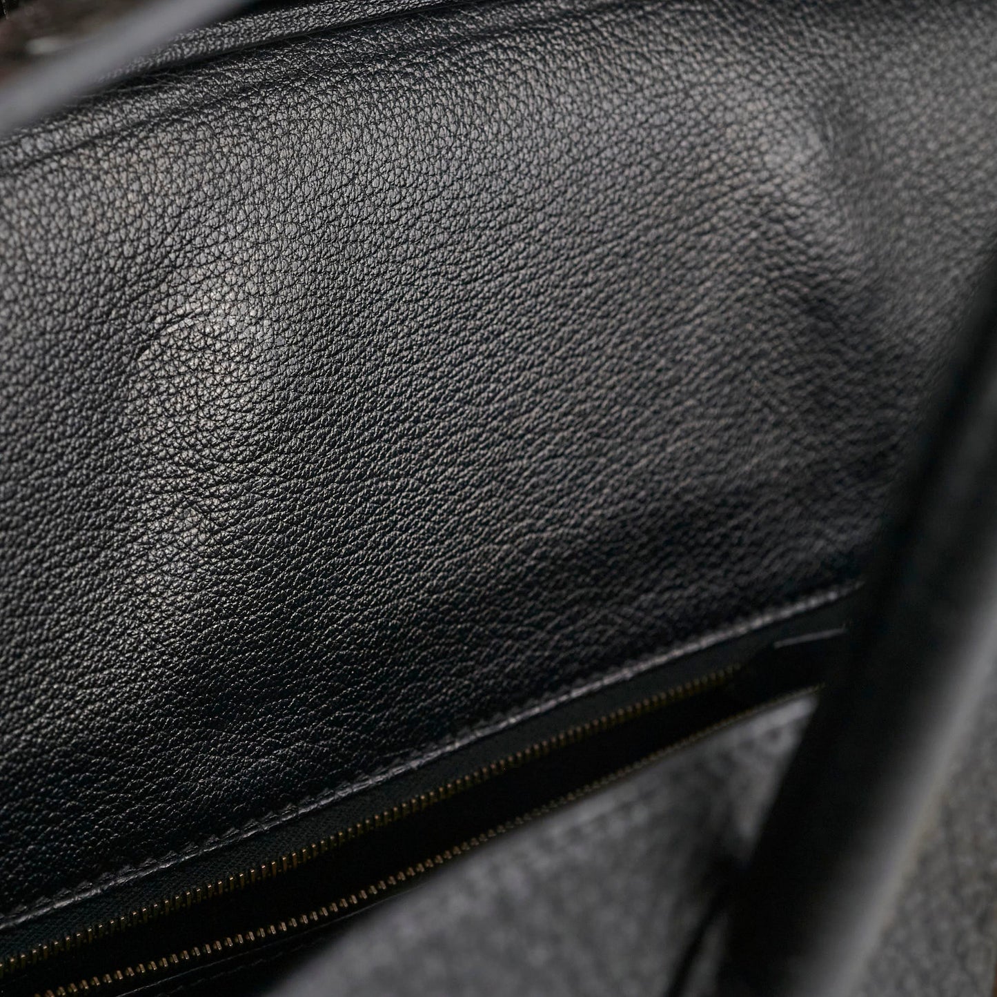 Hermes Birkin 35 Black Clemence Stamp Z Circle