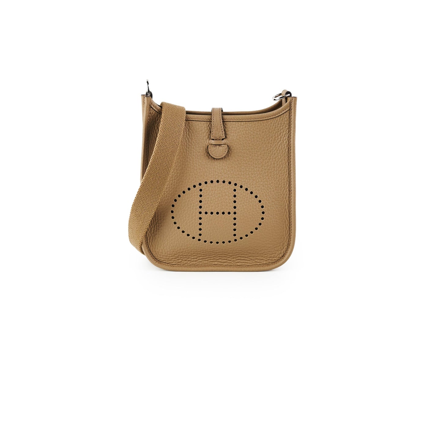 Hermes Mini Evelyn Beige Marfa - W Stamp
