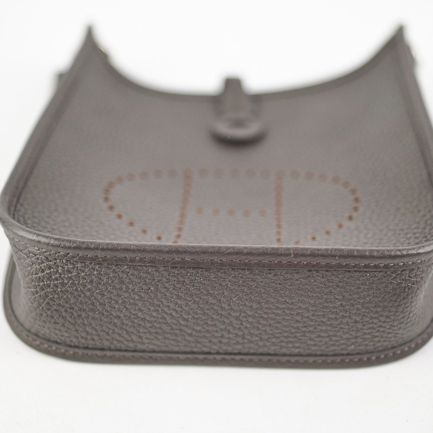 Hermes Mini Evelyne 16 Clemence Amazone - Z Stamp