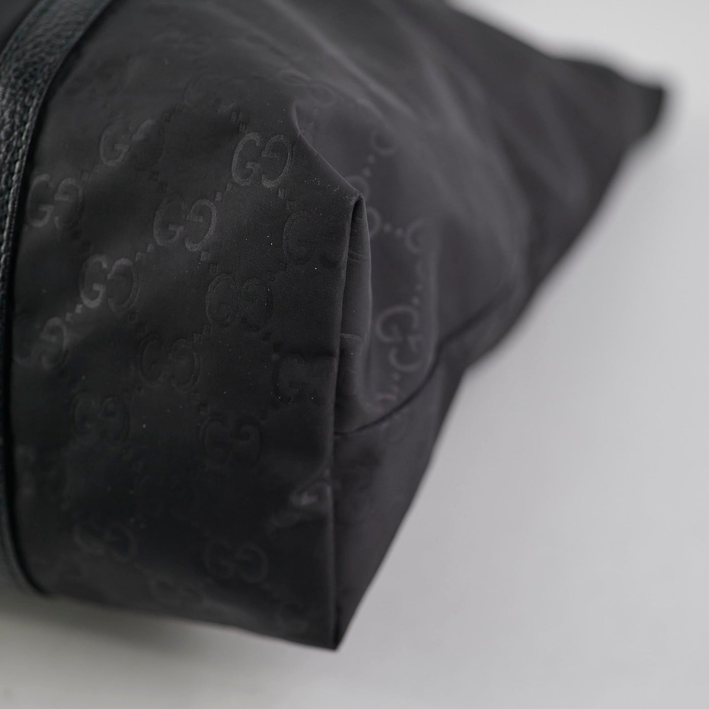 Gucci Vintage Monogram GG Black Tote