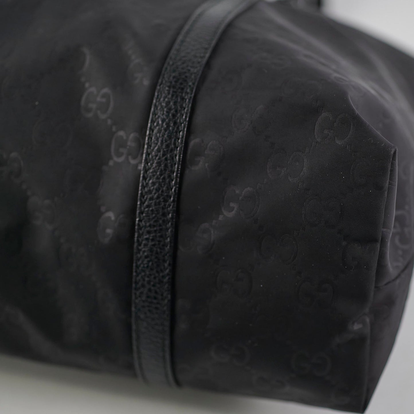 Gucci Vintage Monogram GG Black Tote