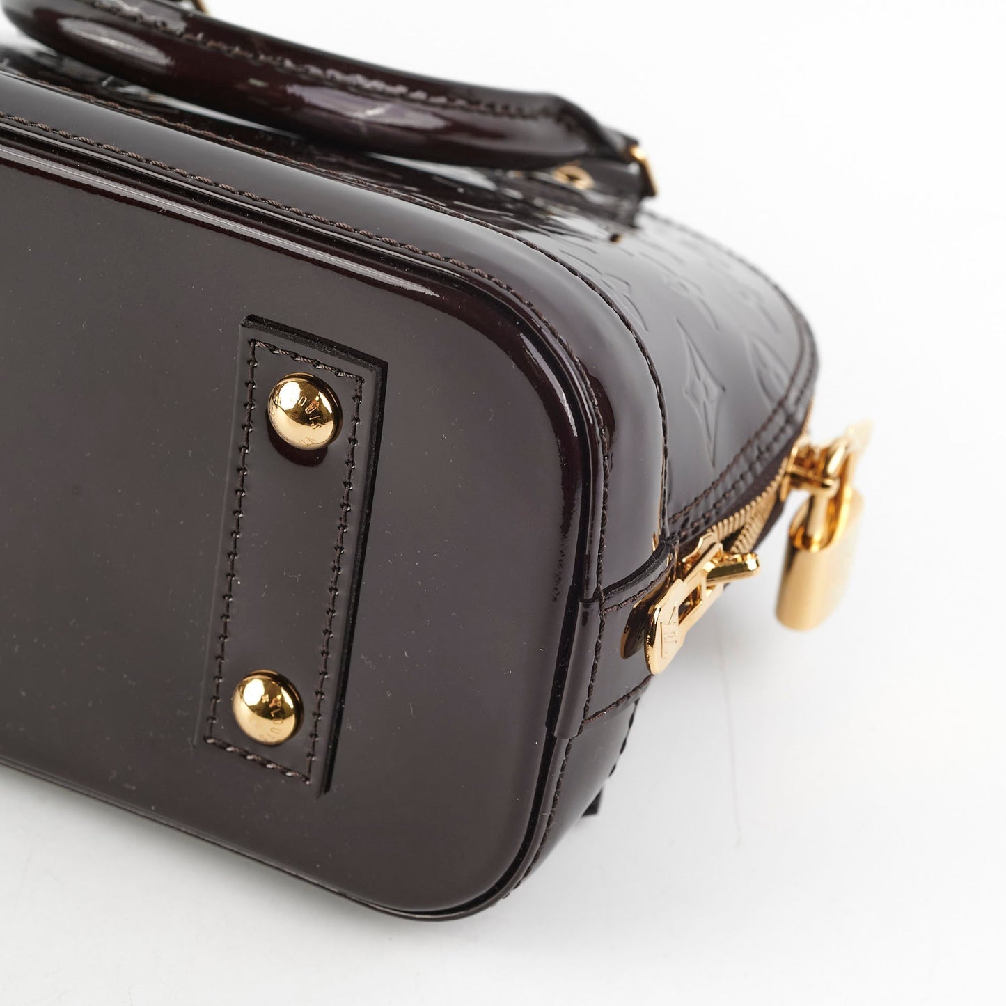 Louis Vuitton Alma BB Amarante Vernis