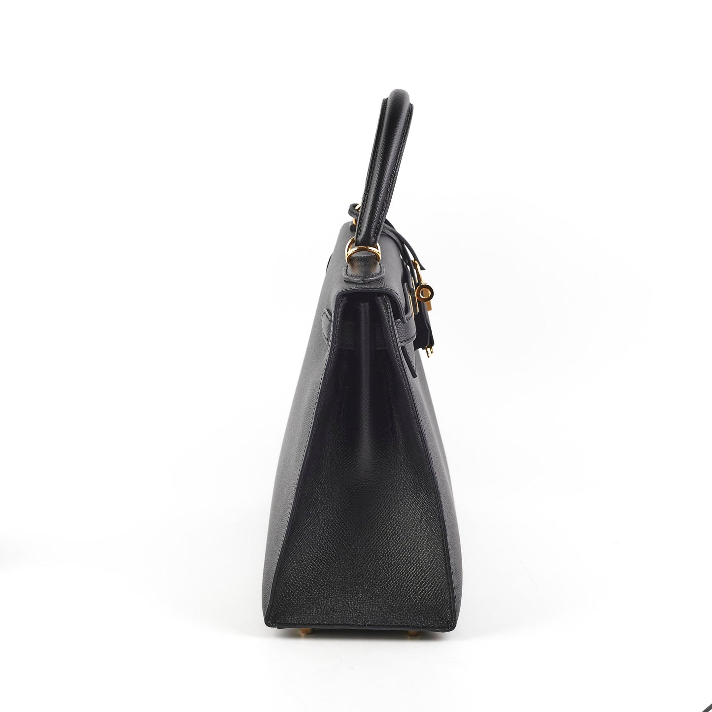 Hermes Kelly 28 Epsom Black D Stamp