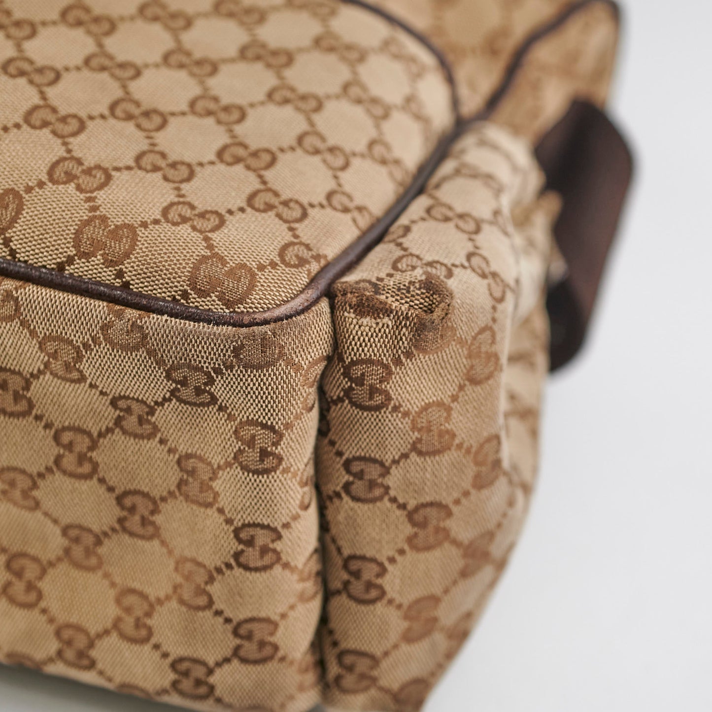 Gucci GG Supreme Canvas Diaper Bag
