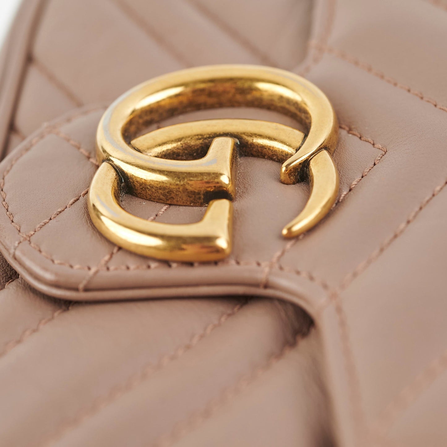 Gucci Super Mini Marmont Pink Crossbody Bag