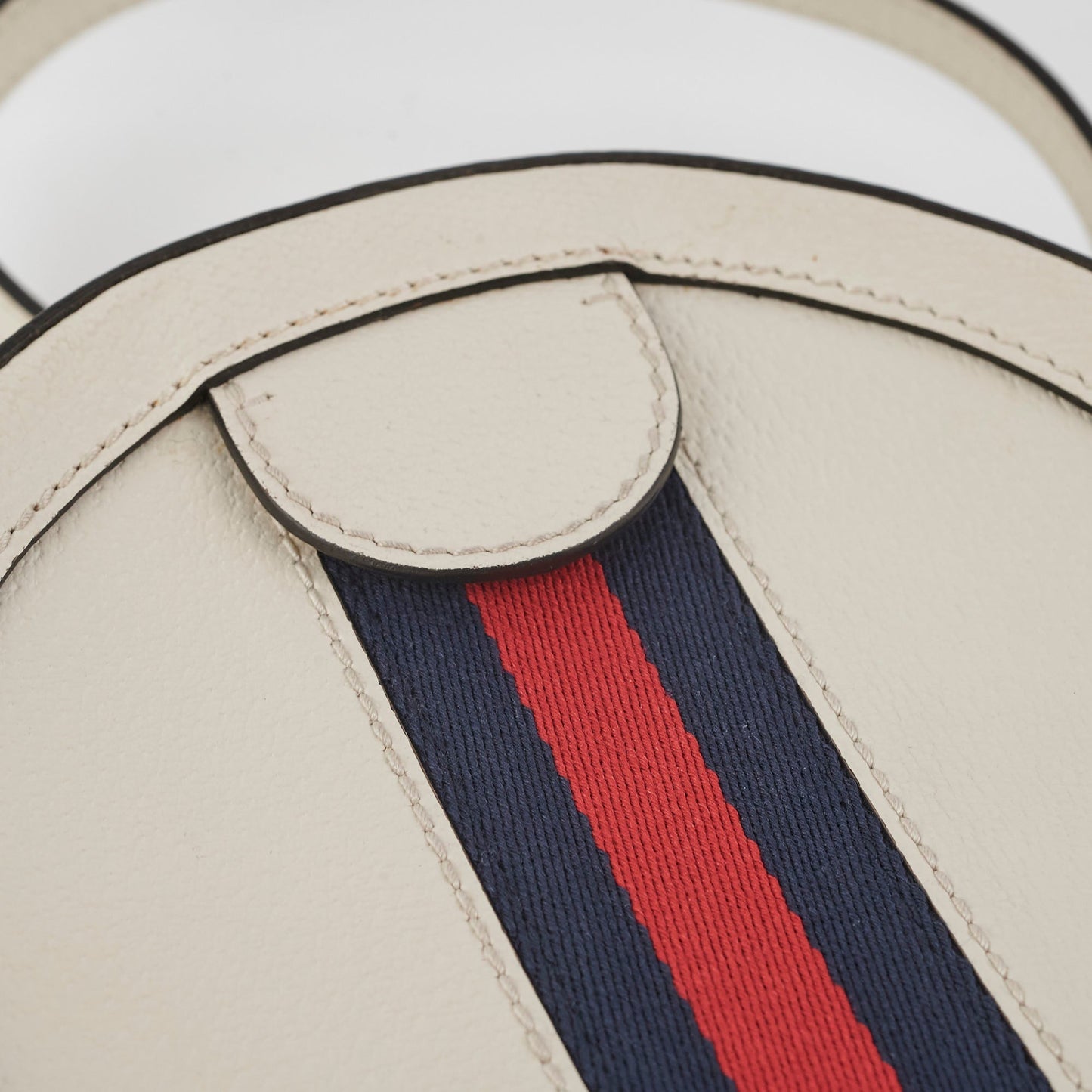 Gucci Round Crossbody Bag Ivory