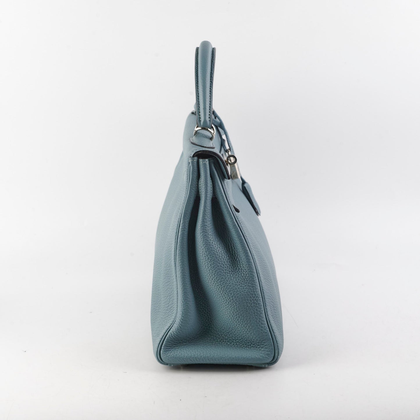 Hermes Kelly 32 Bleu Clemence - M Square