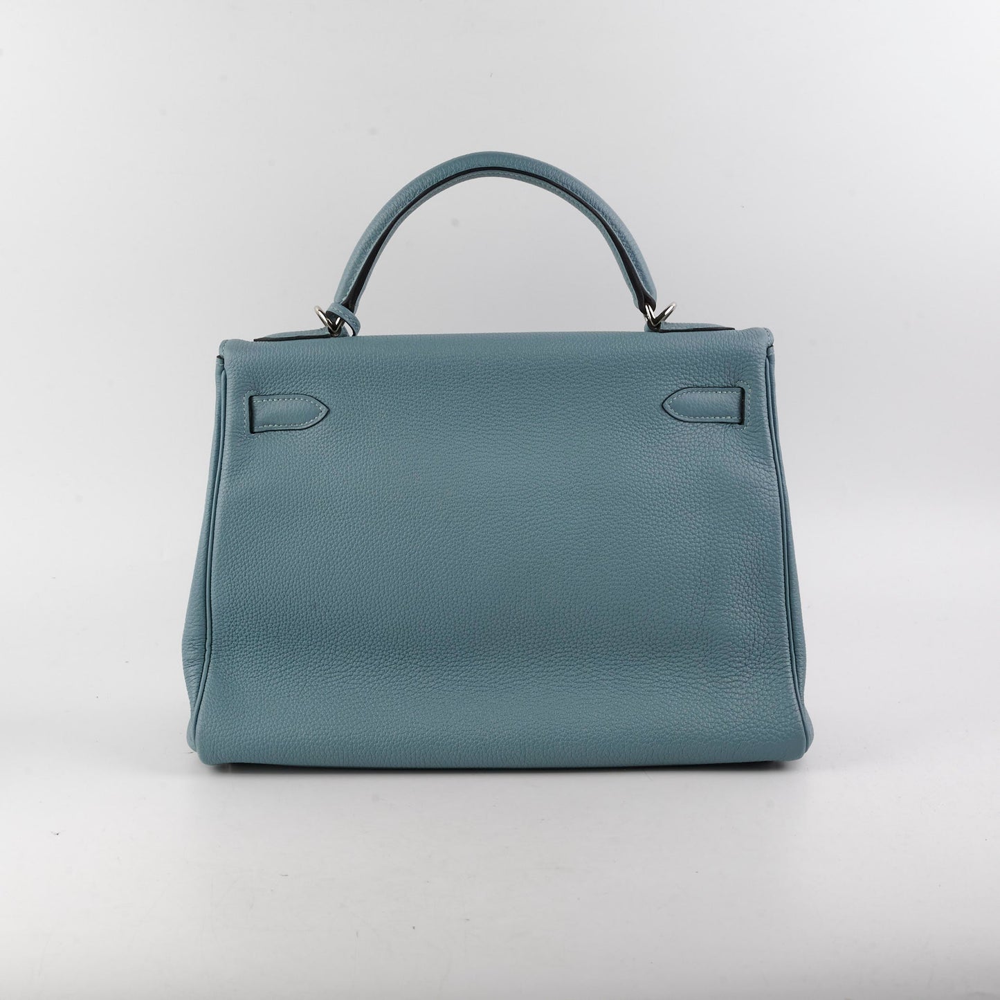 Hermes Kelly 32 Bleu Clemence - M Square