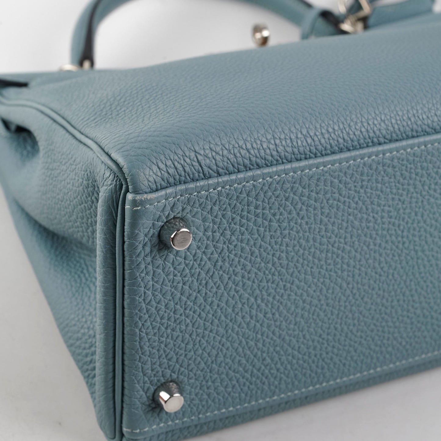 Hermes Kelly 32 Bleu Clemence - M Square