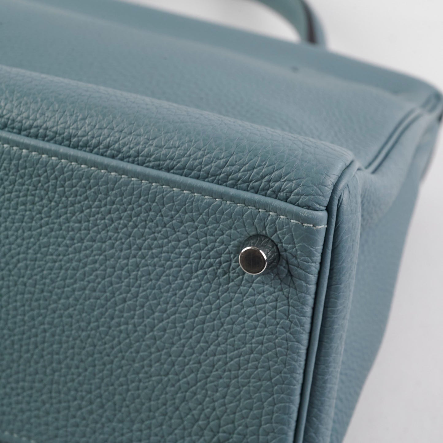 Hermes Kelly 32 Bleu Clemence - M Square