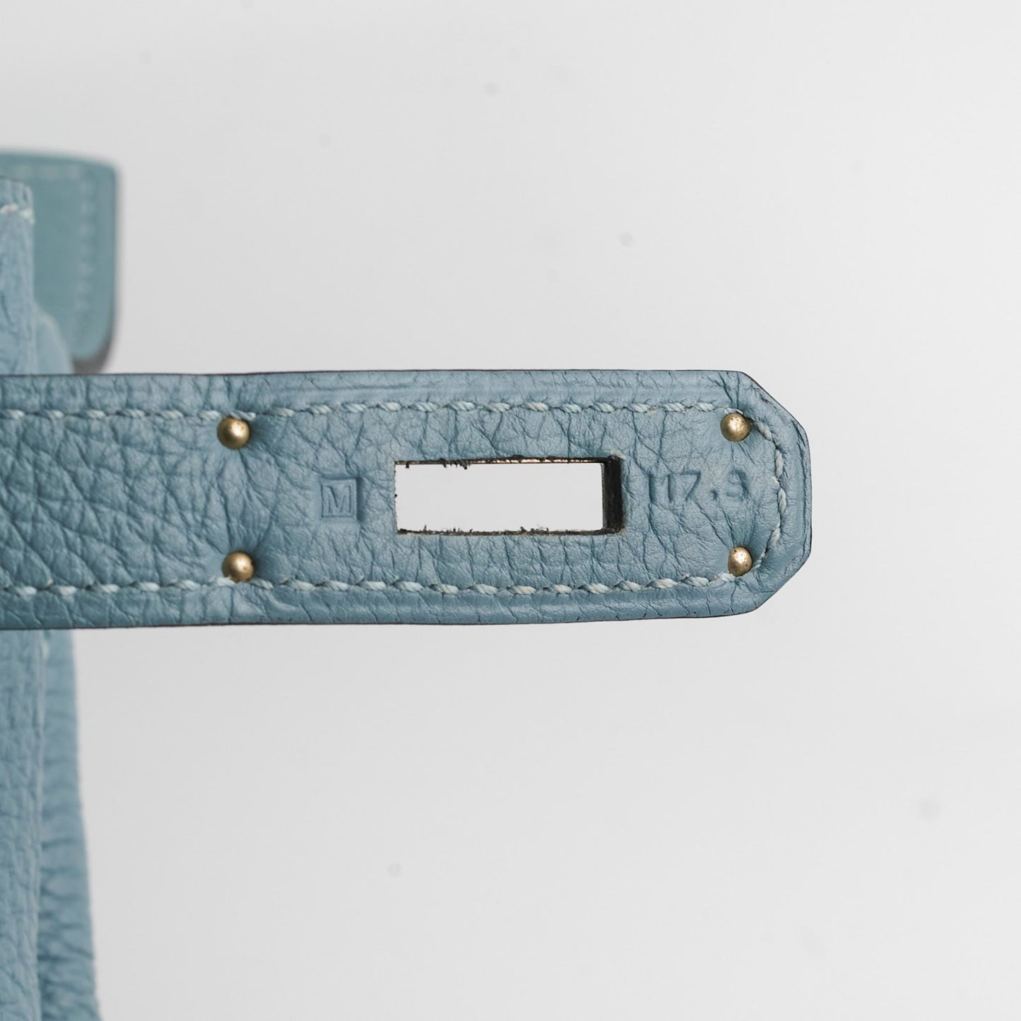 Hermes Kelly 32 Bleu Clemence - M Square