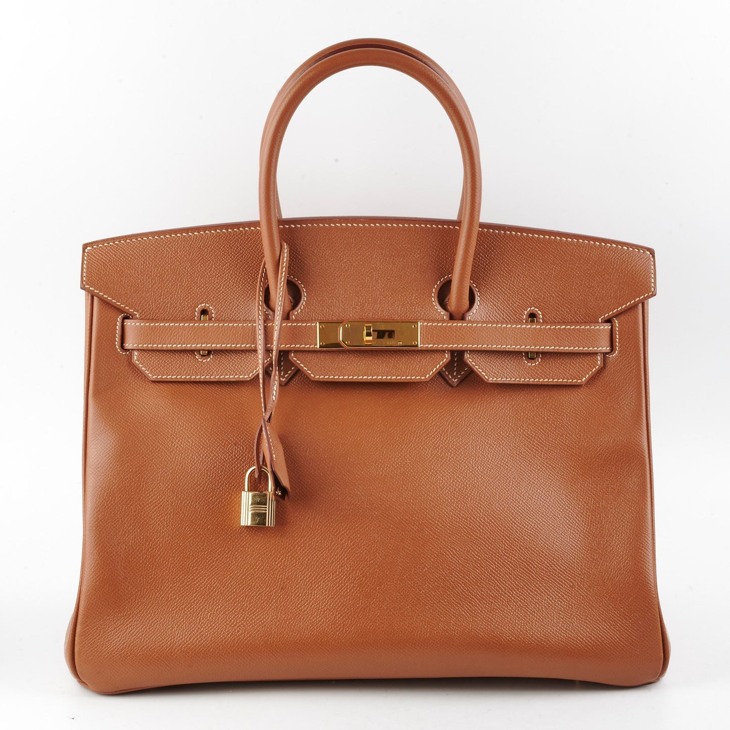 Hermes Birkin 35 Courchevel Gold