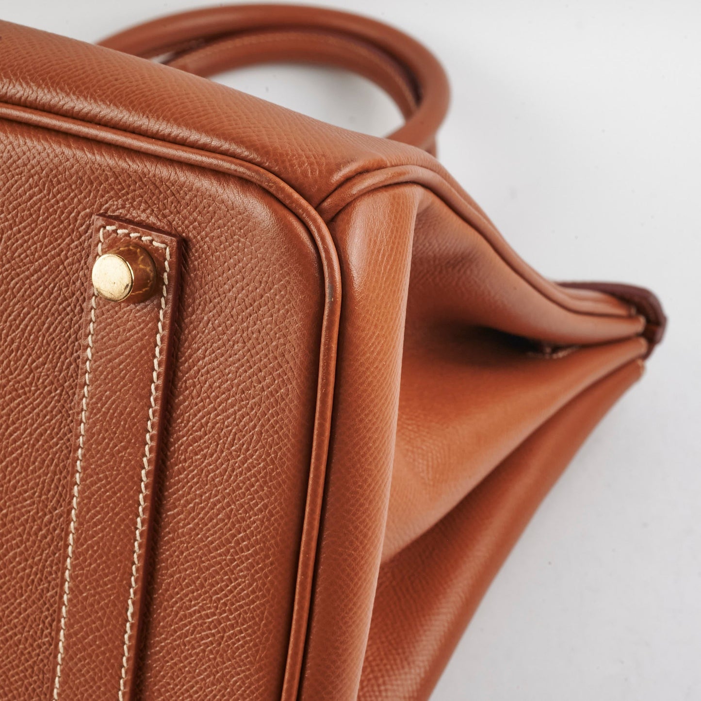 Hermes Birkin 35 Courchevel Gold