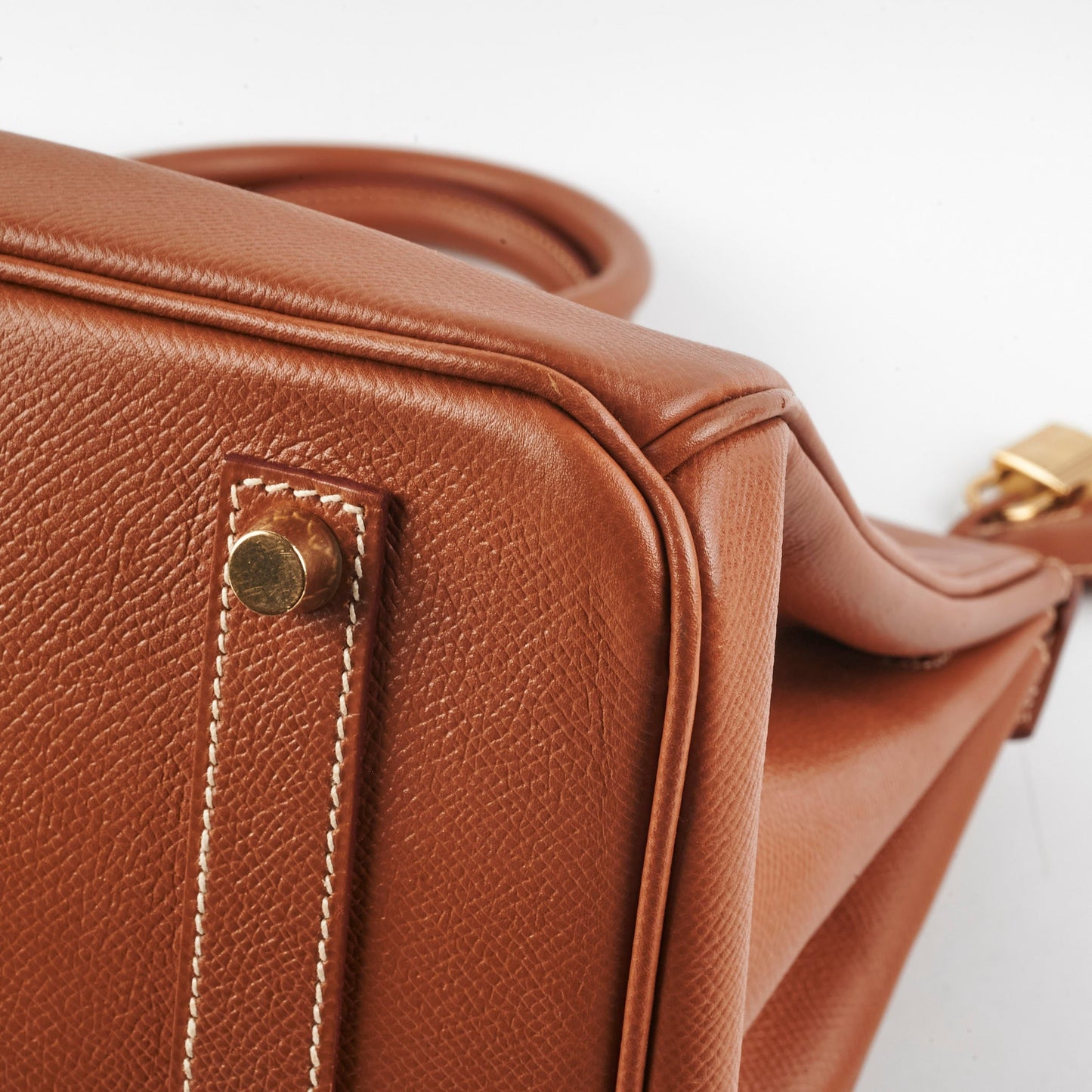 Hermes Birkin 35 Courchevel Gold