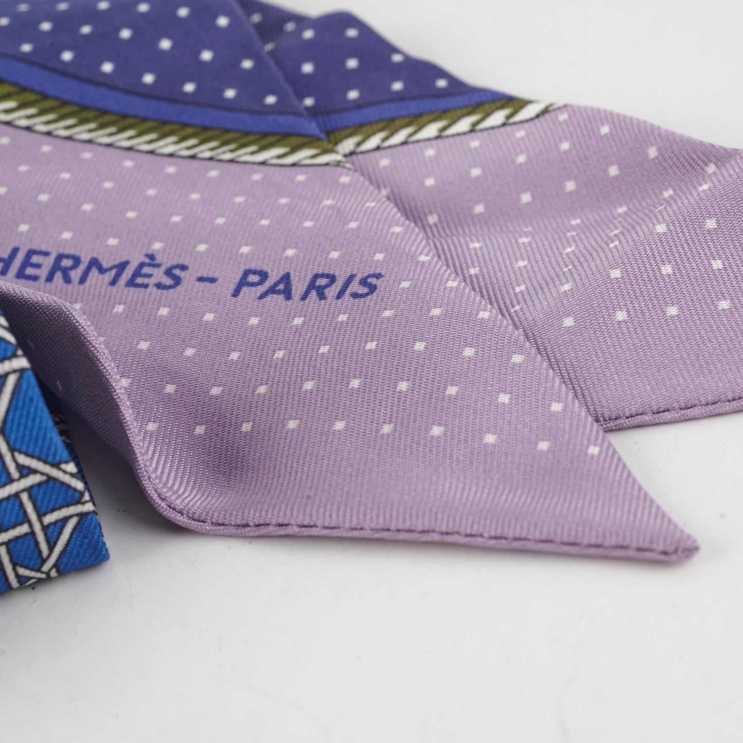 Hermes Twilly Purple/Blue