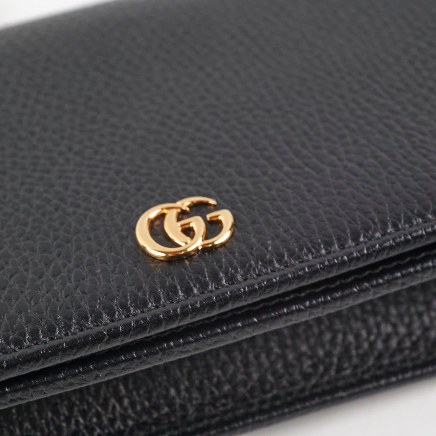 Gucci GG Marmont Wallet On Chain Black