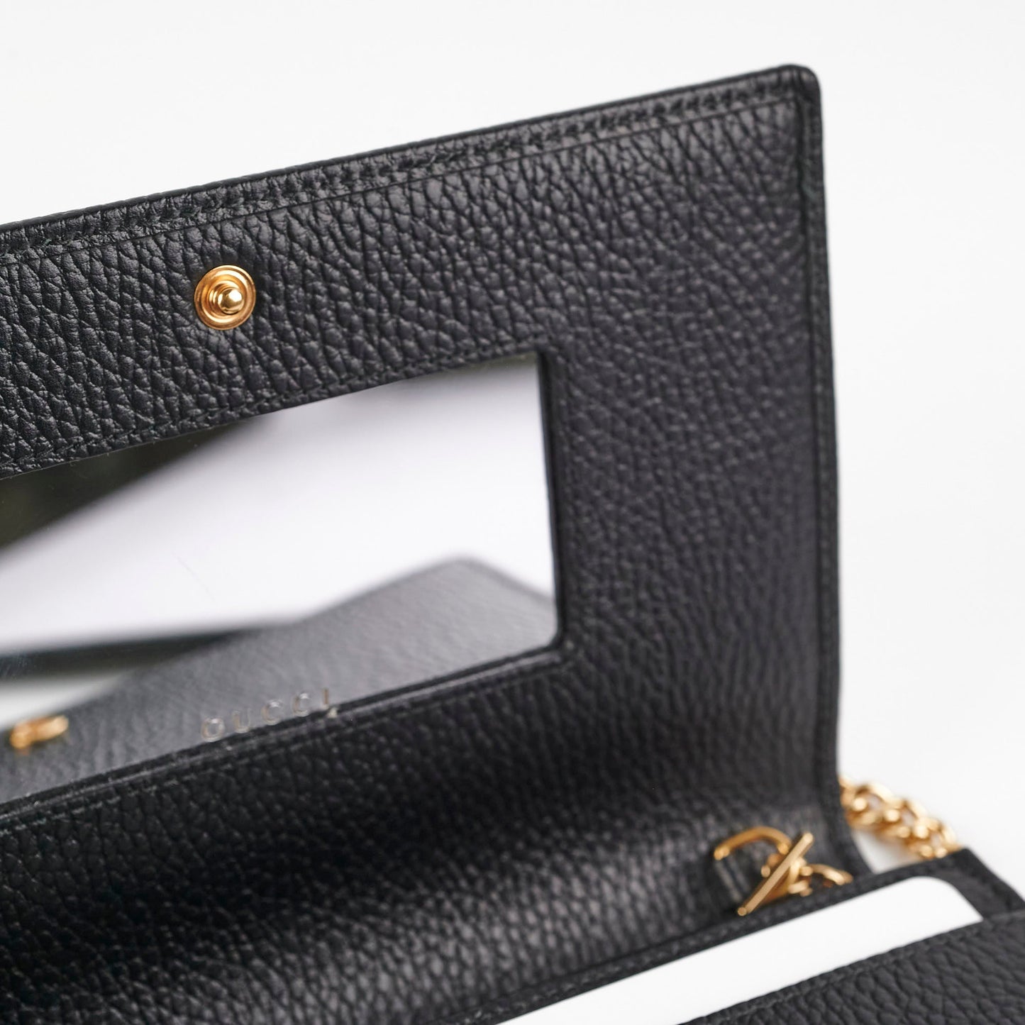 Gucci GG Marmont Wallet On Chain Black