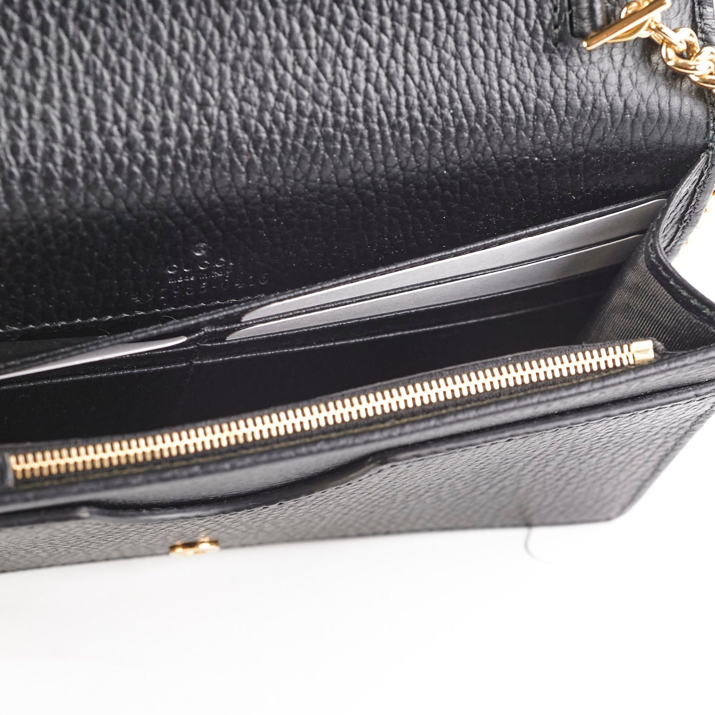 Gucci GG Marmont Wallet On Chain Black