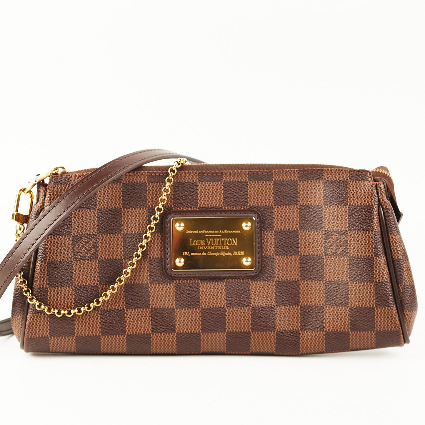 ITEM 22 - Louis Vuitton Eva Clutch Damier Ebene
