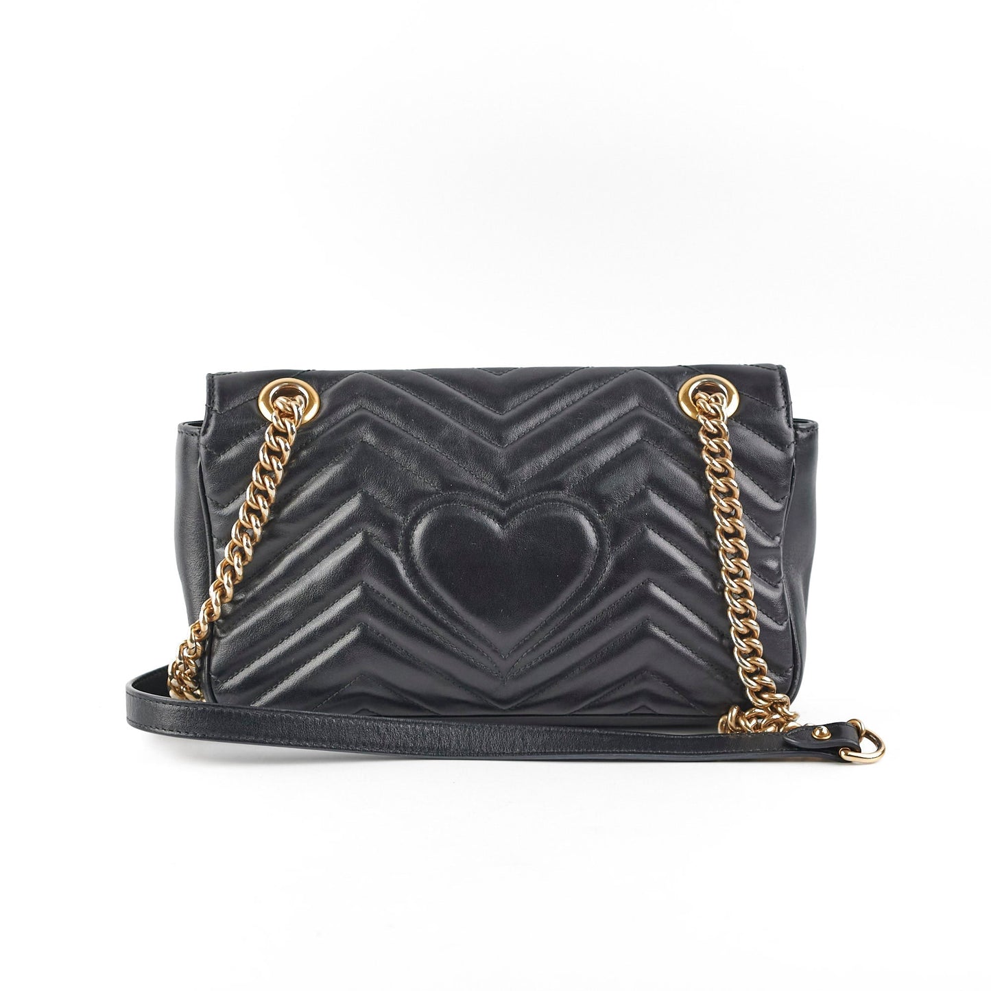 Gucci Marmont Small Black Shoulder Bag