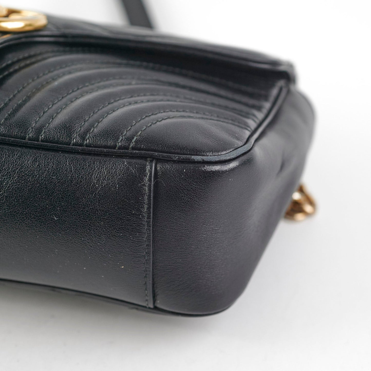 Gucci Marmont Small Black Shoulder Bag