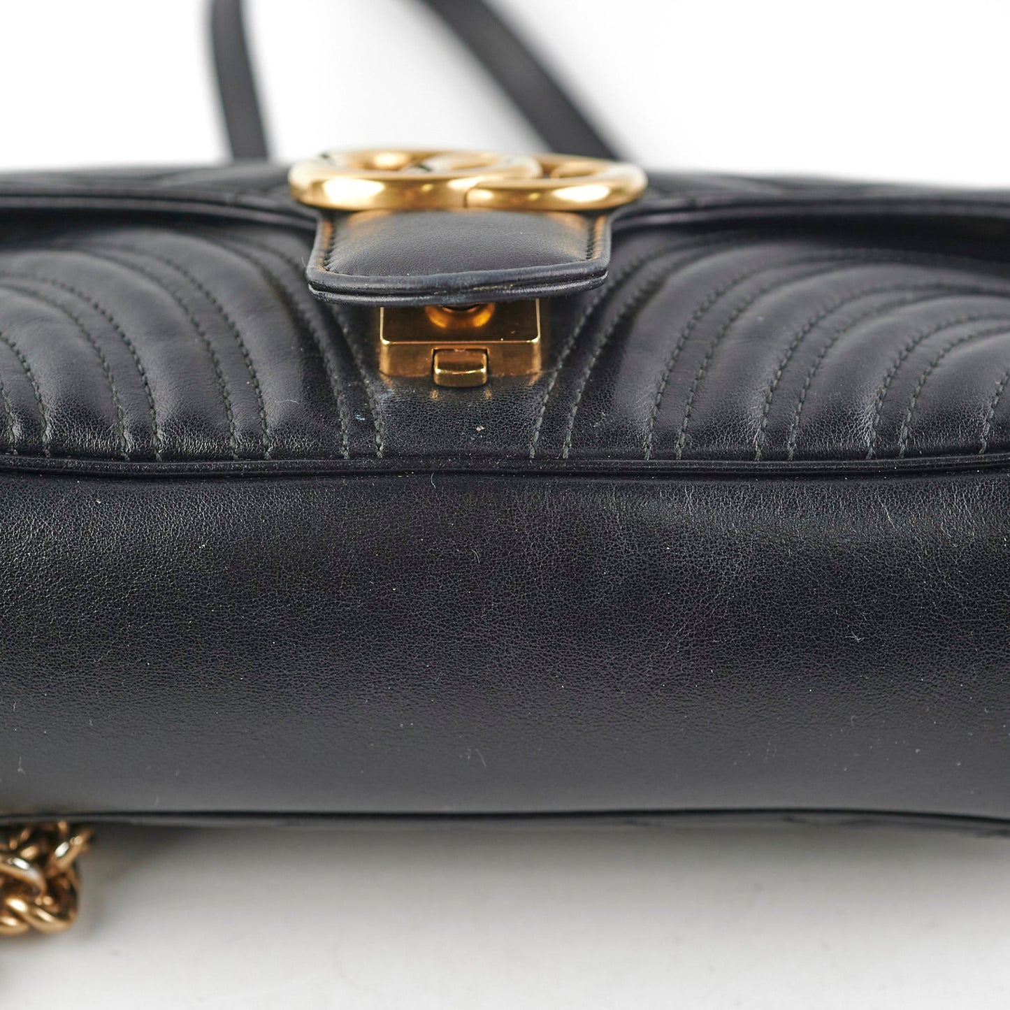 Gucci Marmont Small Black Shoulder Bag