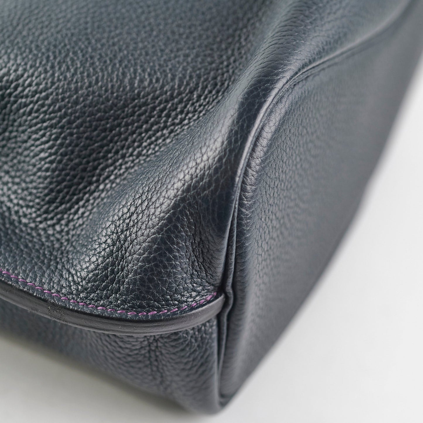 Hermes So Kelly 26cm Dark Blue - Q Square Stamp