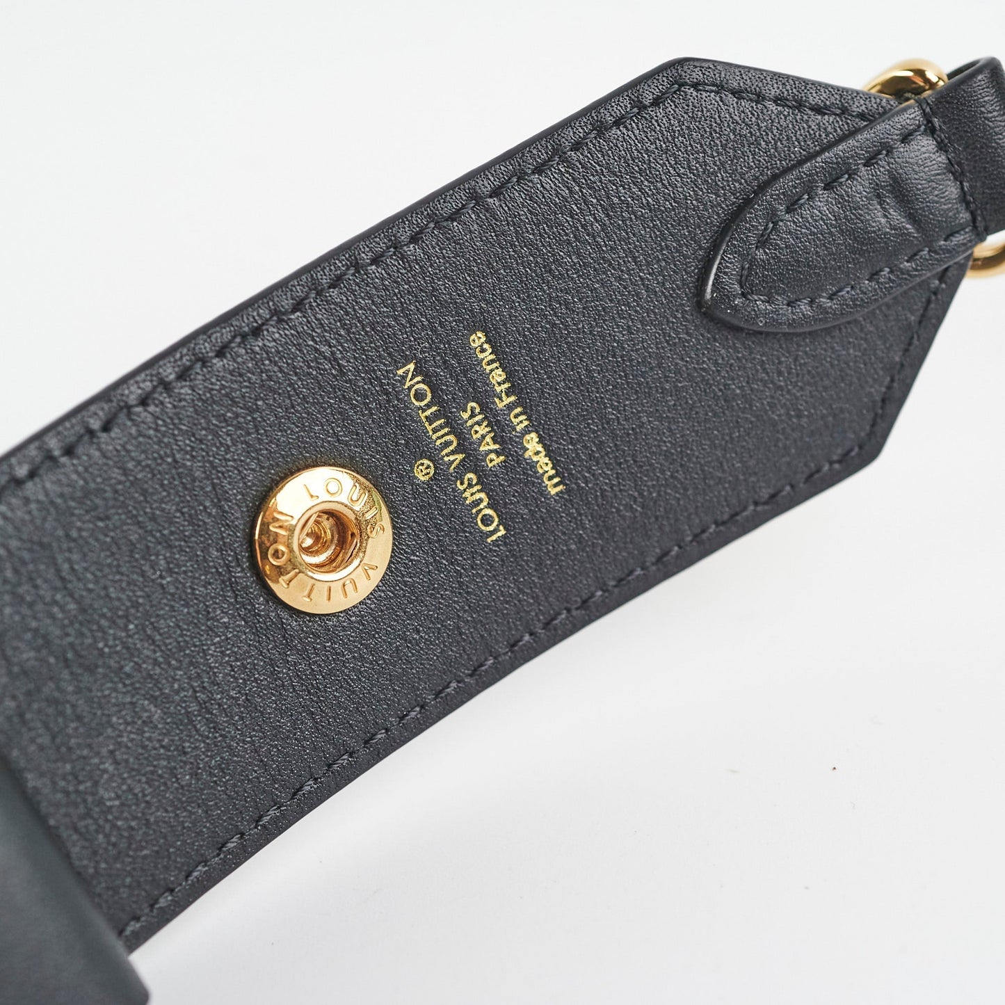 Louis Vuitton Bandoulière Regular Monogram Black Strap