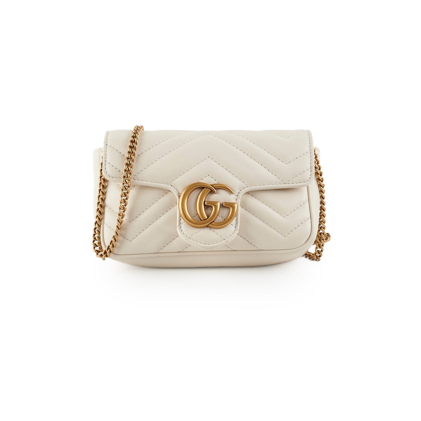Gucci Super Mini Marmont Ivory