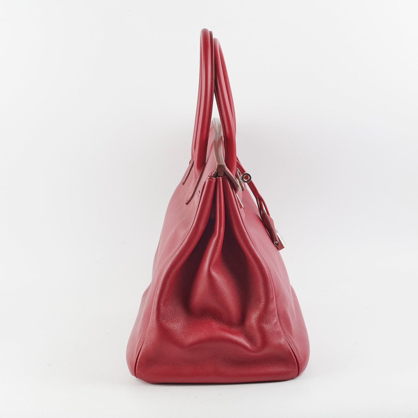 Hermes Birkin 35 Rubis O Square Stamp