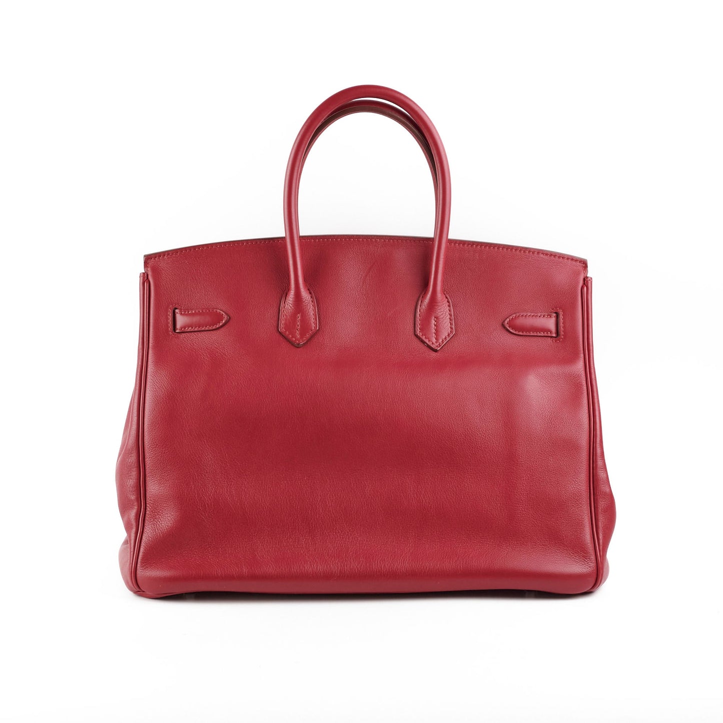 Hermes Birkin 35 Rubis O Square Stamp