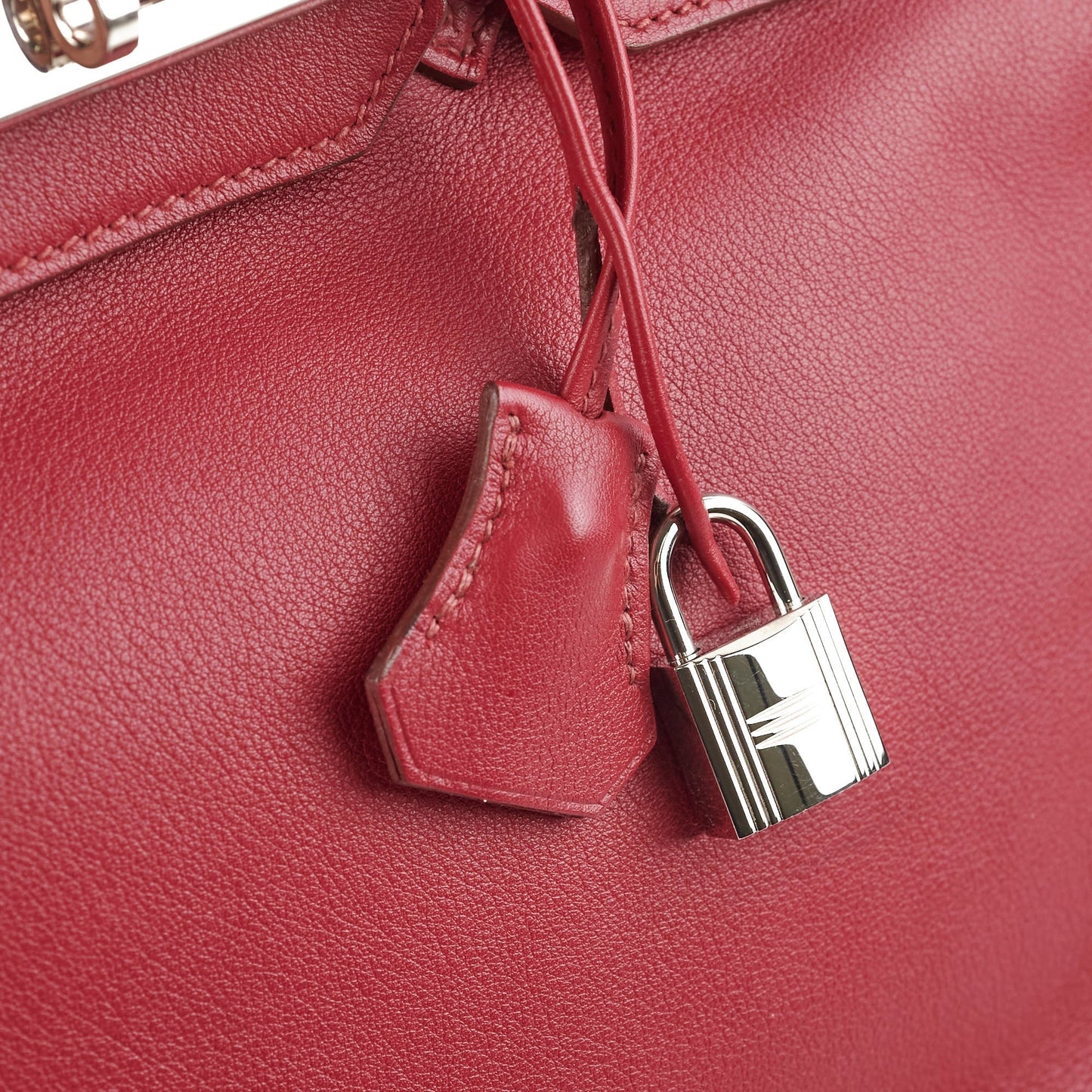 Hermes Birkin 35 Rubis O Square Stamp