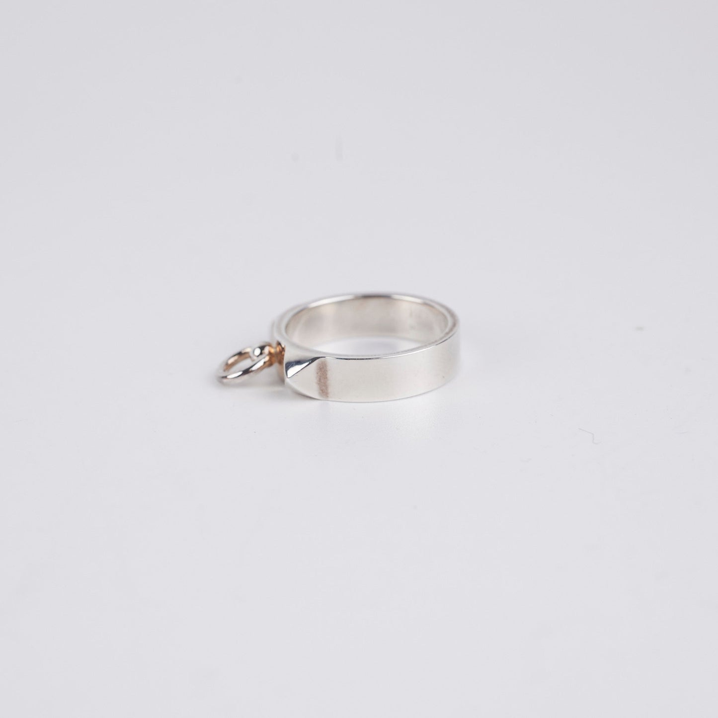 Hermes Silver Ring Size 54