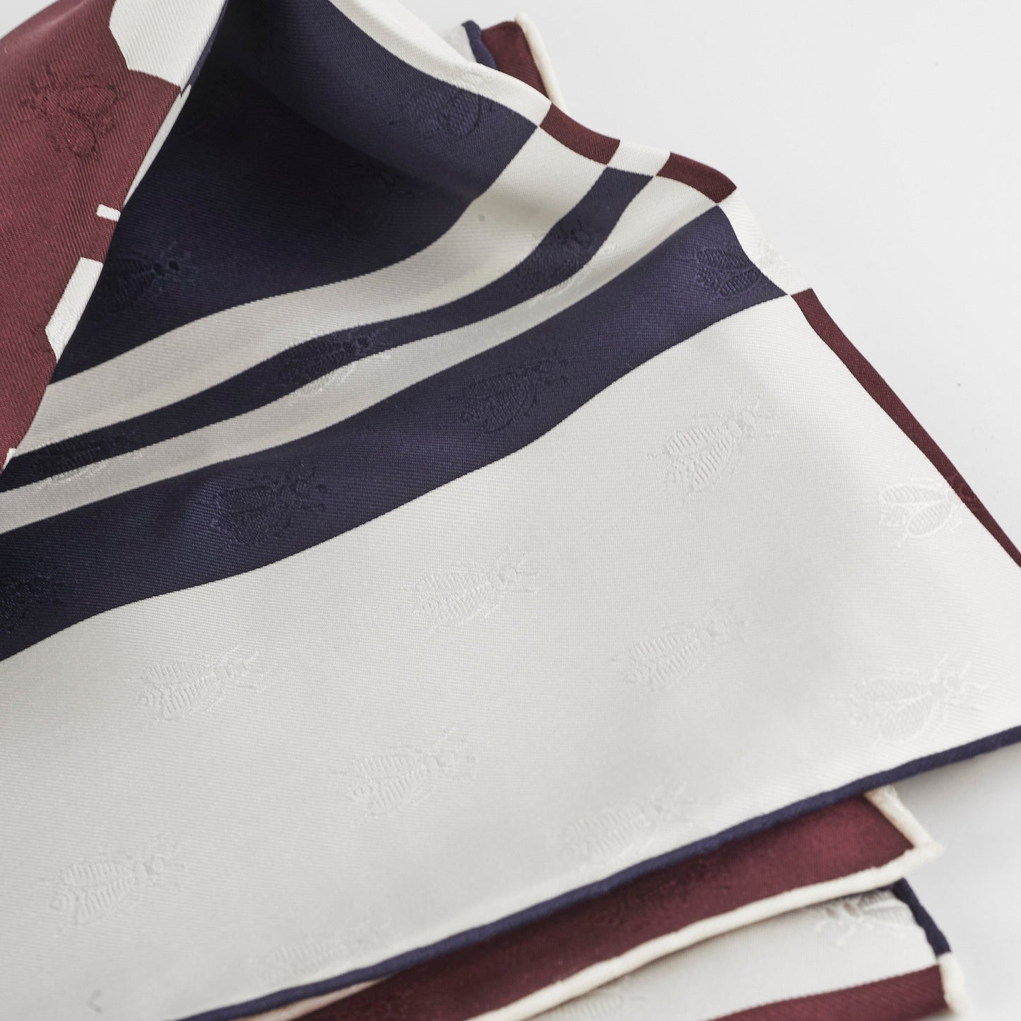 Hermes bride de gala silk scarf maroon cream