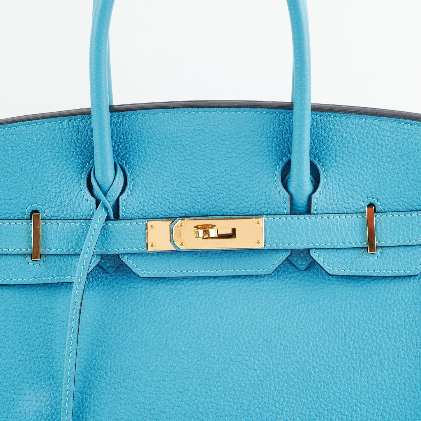 Hermes Birkin 30 Turquoise Togo
