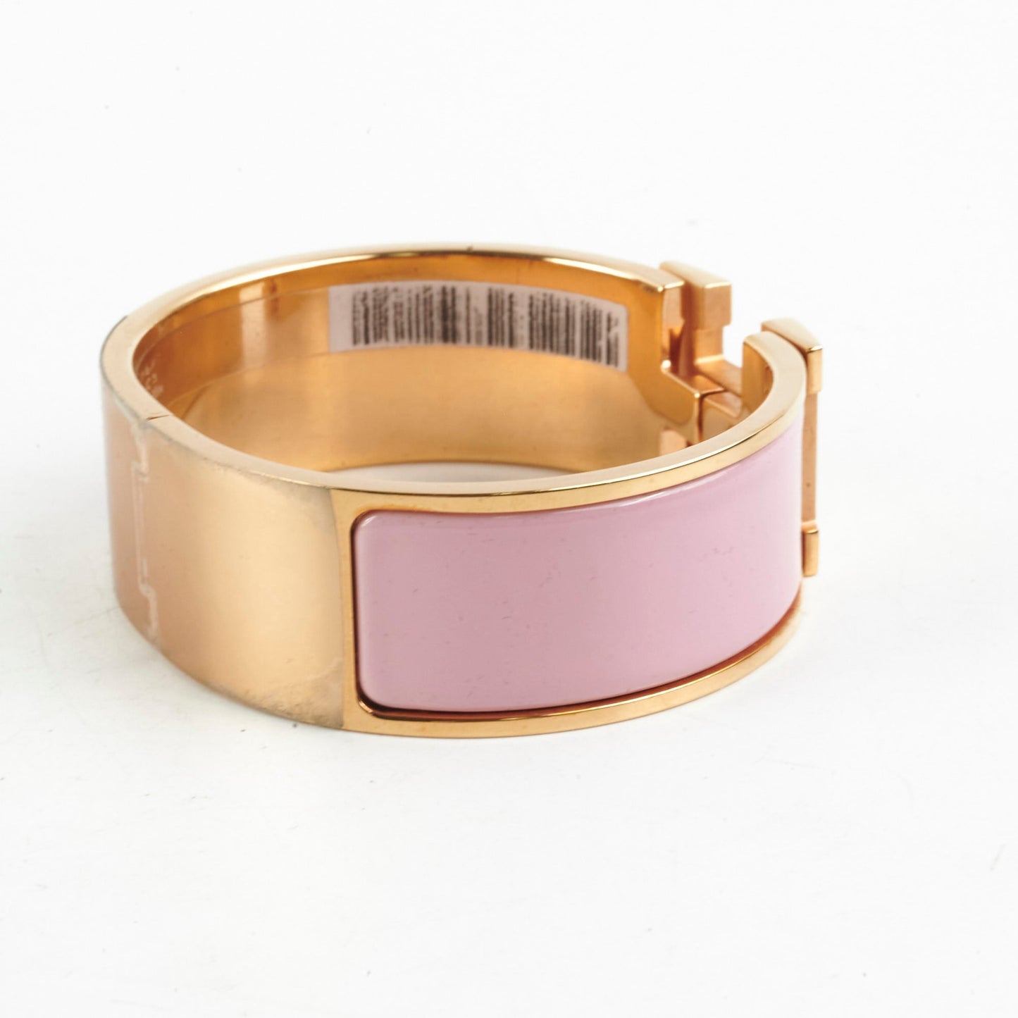 Hermes Clic Clac H Bracelet Rose