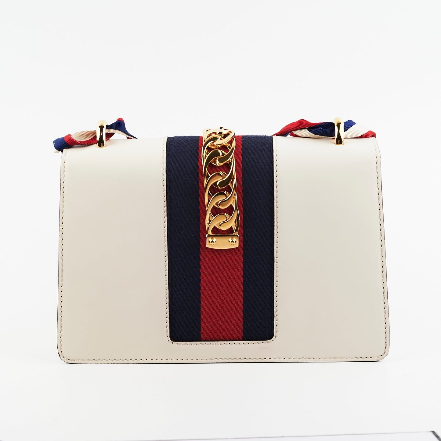 Gucci Sylvia White Shoulder Bag